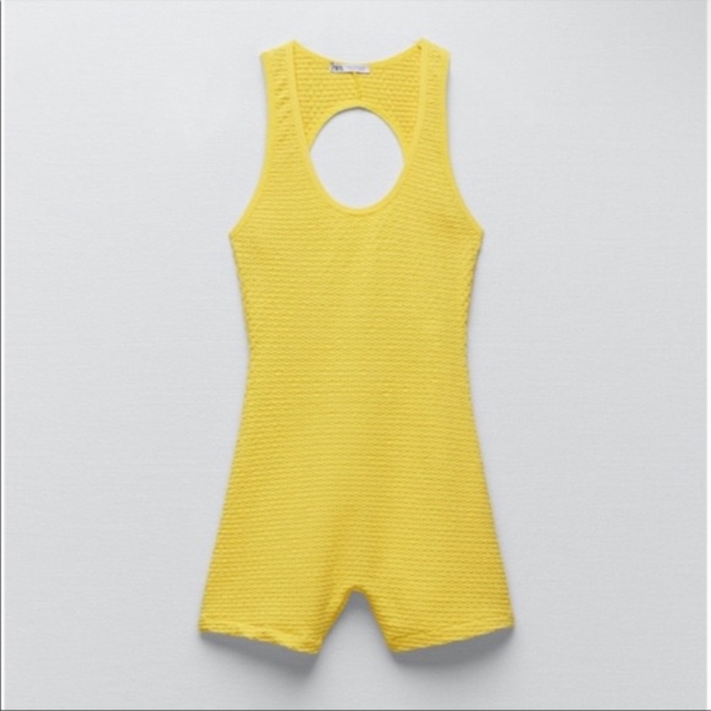 Zara Yellow Romper